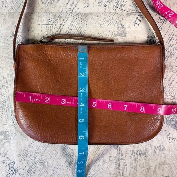 Madewell The Simple Crossbody Leather Bag Brown - Picture 11 of 12